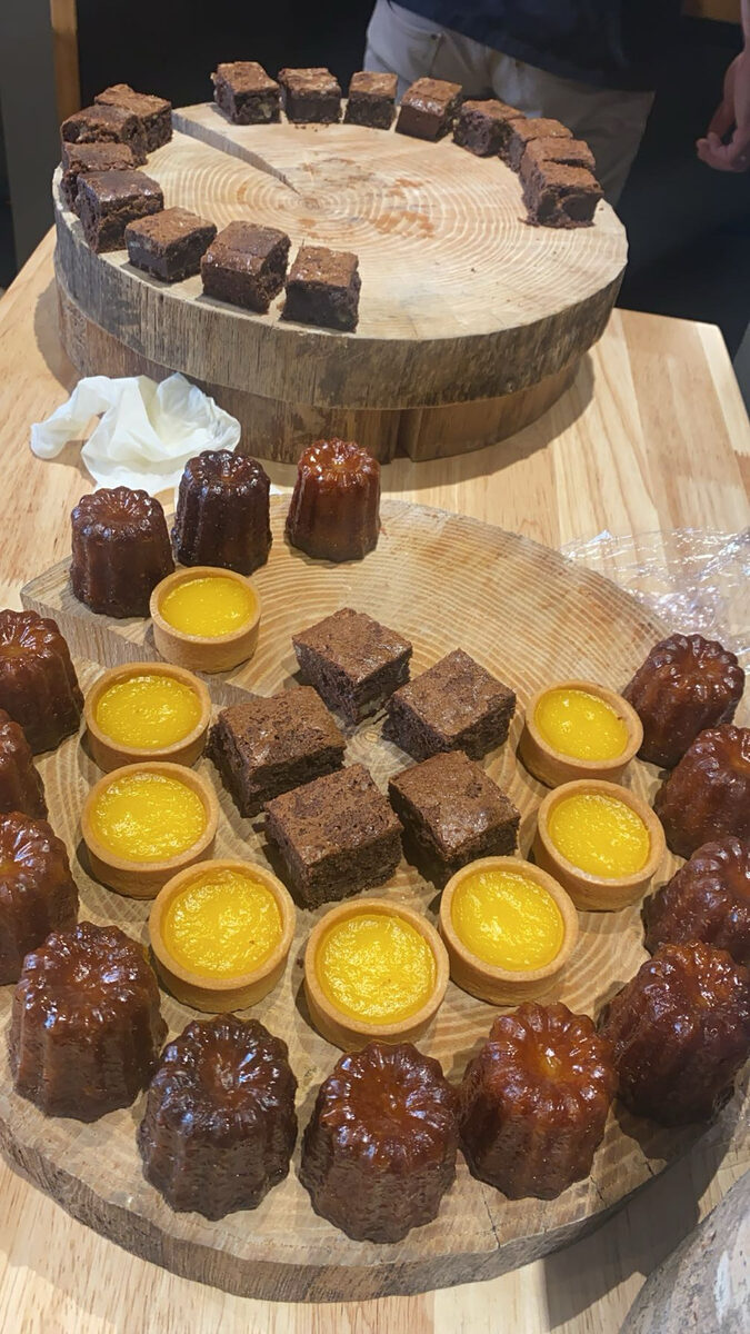 Assortiment de desserts maison