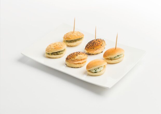 Mini-navettes garnies